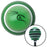 Black Dragon Symbol Green Stripe Shift Knob with M16 x 15 Insert