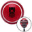 Black Force or Fleet Command  Red Stripe Shift Knob with M16 x 15 Insert