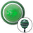 Green Angry Dog Green Stripe Shift Knob with M16 x 15 Insert