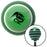 Black Dragon Green Stripe Shift Knob with M16 x 15 Insert