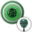 Black Drift King JDM Green Stripe Shift Knob with M16 x 15 Insert