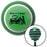 Black Only On A Jeep Green Stripe Shift Knob with M16 x 15 Insert