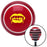 Yellow Mouth with Fangs Red Stripe Shift Knob with M16 x 15 Insert