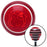 Red Female Retarded Red Stripe Shift Knob with M16 x 15 Insert