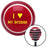 Yellow I 3 MY INTERIOR Red Stripe Shift Knob with M16 x 15 Insert