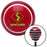 Green Speed Junkie Red Stripe Shift Knob with M16 x 15 Insert