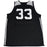 Willie Reed 2015-2016 Brooklyn Nets #33 Black and White Reversible Home Practice Jersey (XL)