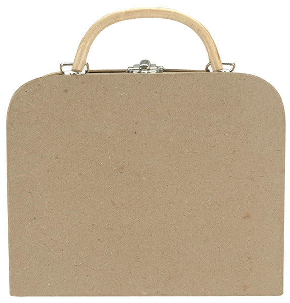 Paper Mache Box Purse - 10" x 8" x 3"