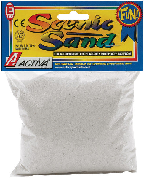 White Scenic Sand - 1 lb.