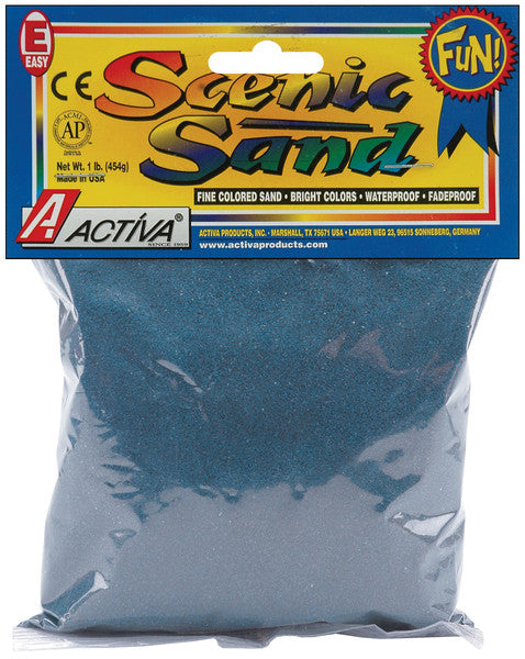 Dark Blue Scenic Sand - 1 lb.