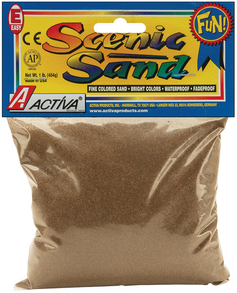 Coco Brown Scenic Sand - 1 lb.