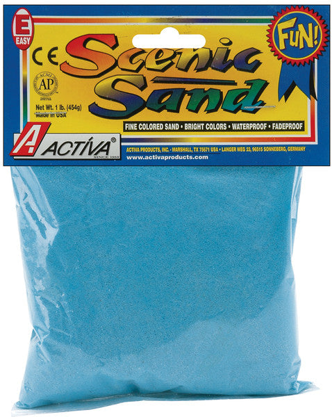 Light Blue Scenic Sand - 1 lb.