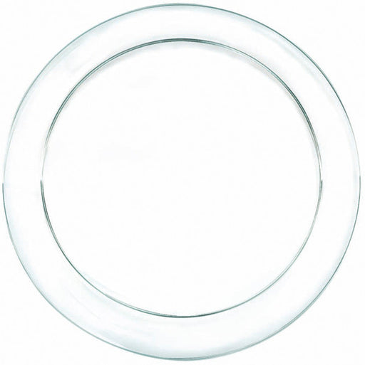 Clear Plastic 9-Inch Dinner Plates, 30-Pack