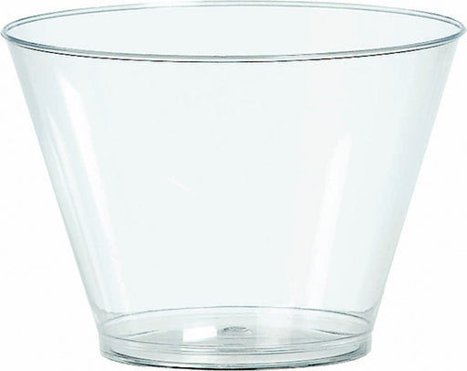 Clear Plastic Tumblers, 100-Pack