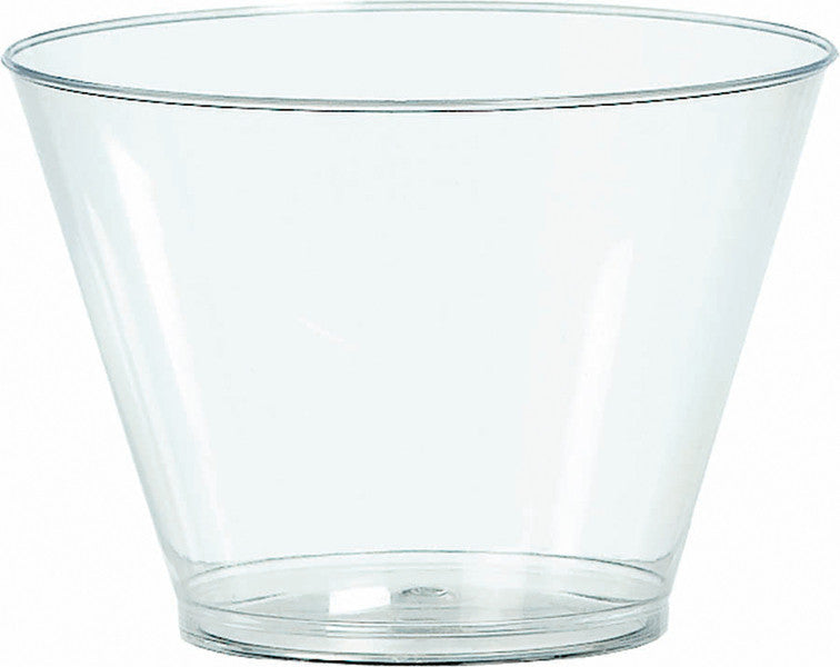 Clear Plastic Tumblers, 100-Pack