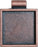 Lisa Pavelka Bezel, Antique Copper Square