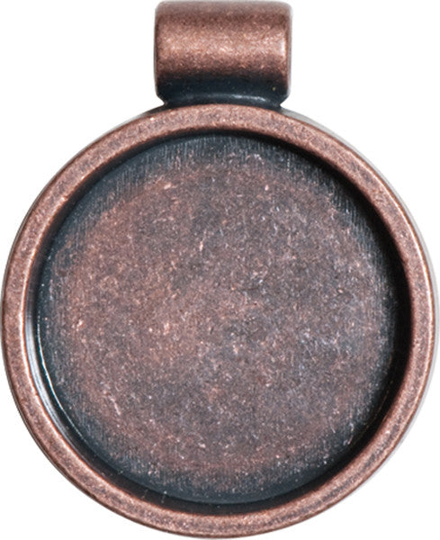 Lisa Pavelka Bezel, Antique Copper Round