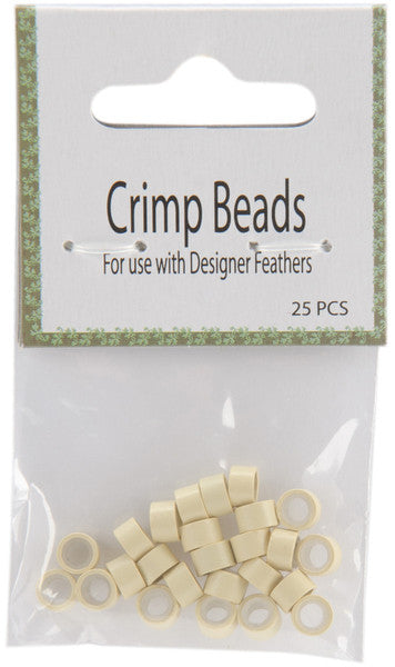 Light Crimp Beads, 25-Pack