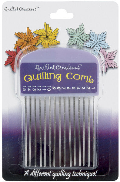 Quilling Comb - 2.5" x 3.75"