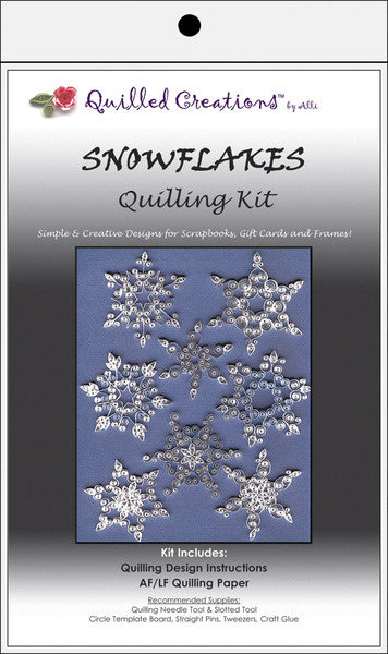 Quilling Kits - Snowflakes Theme