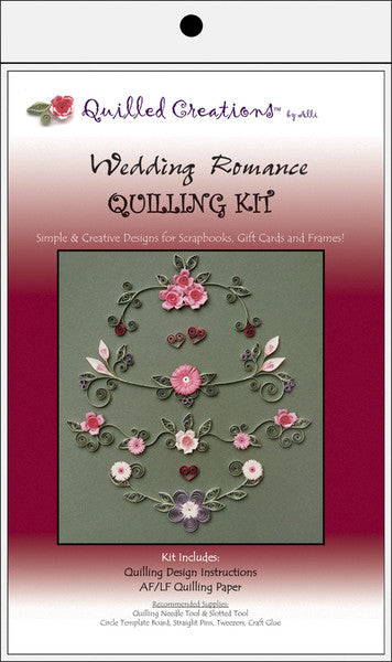 Quilling Kits - Wedding Romance Theme