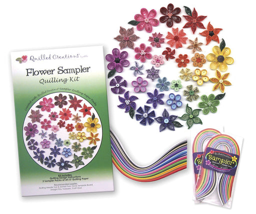 Quilling Kits - Flower Sampler