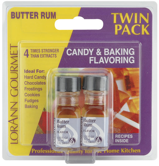 Candy & Baking Flavoring 0.125 oz. - Butter Rum