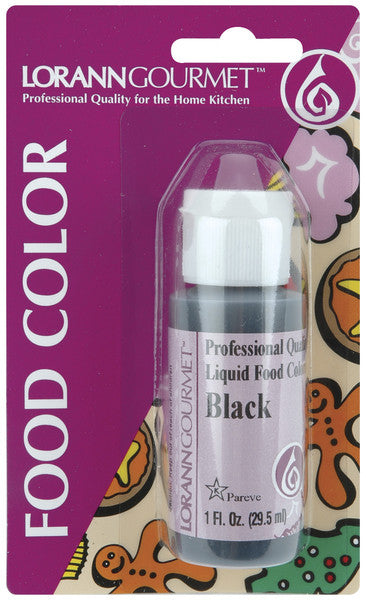 Liquid Food Color 1 oz. - Black