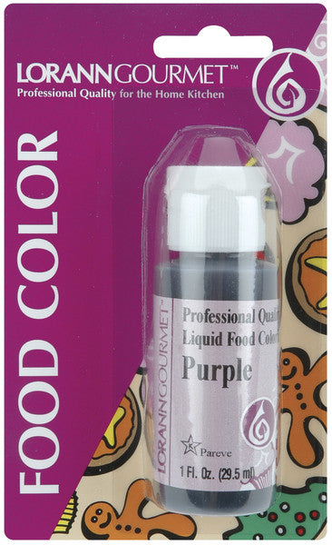 Liquid Food Color 1 oz. - Purple