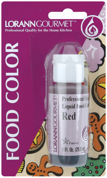 Liquid Food Color 1 oz. - Red