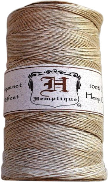 Hemp Cord Spool 10#, Natural