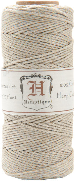 Hemp Cord Spool 20#, Natural