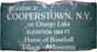 Cooperstown 'Welcome to Cooperstown on Otsego Lake' Authentic Village Sign (8FT x 3FT)