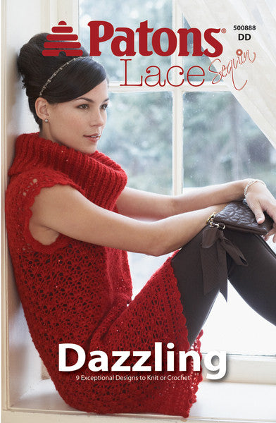 Book- Patons-Dazzling -Lace Sequin