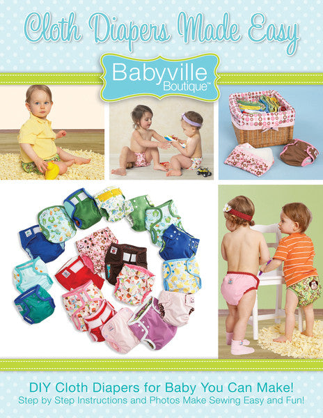 Pattern & Instruction Book-Cloth Diapers Made Easy