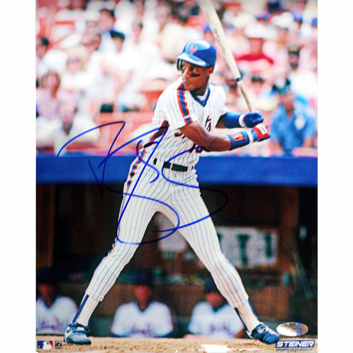 Darryl Strawberry NY Mets Pinstripes Batting Vertical 8x10 Photograph