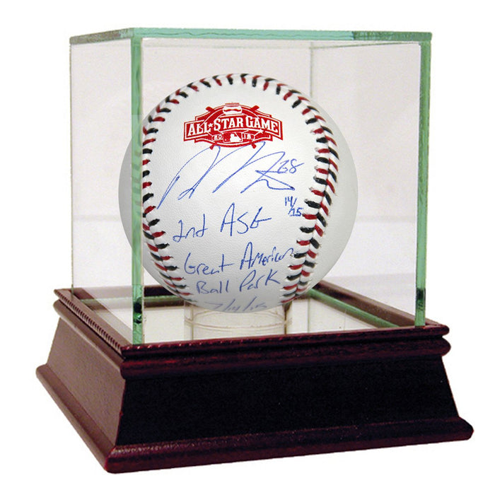 Dellin Betances Signed 2015 All Star Game Baseball w 2nd ASG Great American Ball Park 71415 Insc. (LE15) (MLB Auth)