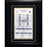 Derek Jeter 2009 World Series Game 6 Framed Replica Lineup Card