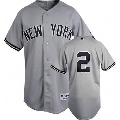 Derek Jeter Authentic New York Yankees Road Jersey