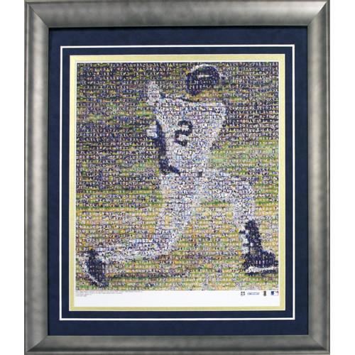 Derek Jeter Mosaic Vertical Framed 20x24 Photo (Ltd of 1000)