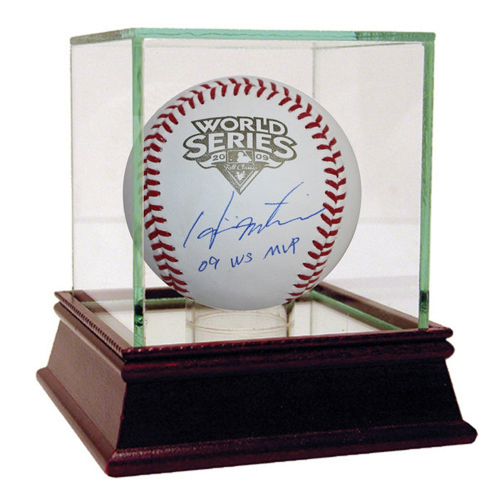 Hideki Matsui 2009 World Series Baseball w 09 WS MVPInsc. (MLB Auth)