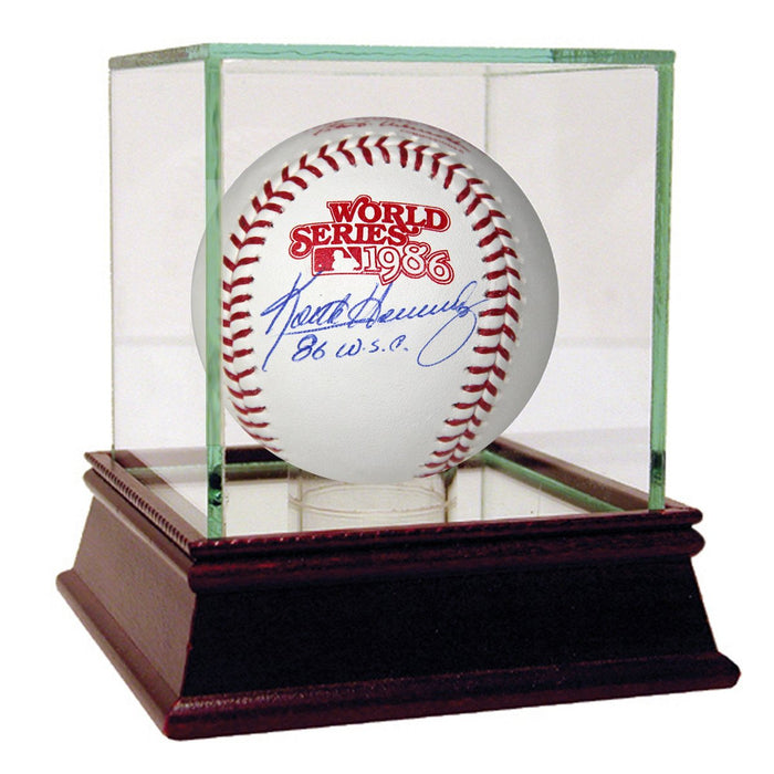 Keith Hernandez Signed 1986 World Series Baseball w 86 WSC Insc (MLB Auth)