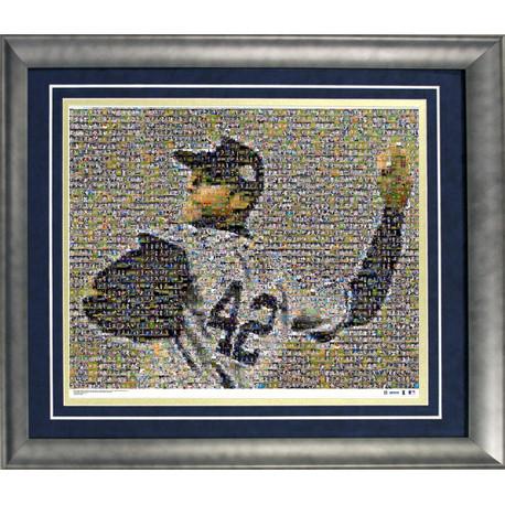 Mariano Rivera Mosaic Framed 16X20 Collage (Ltd of 1000)