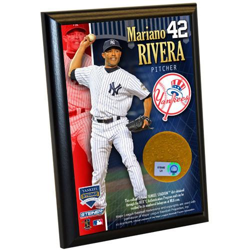 Mariano Rivera Yankees 4x6 Dirt Plaque