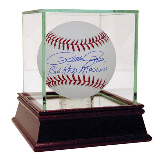 Pete Rose Signed MLB Baseball wBig Red MachineInsc.