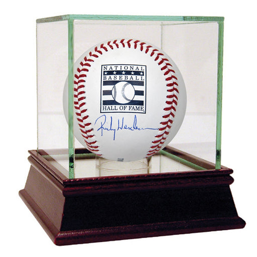 Rickey Henderson Signed HOF Baseball