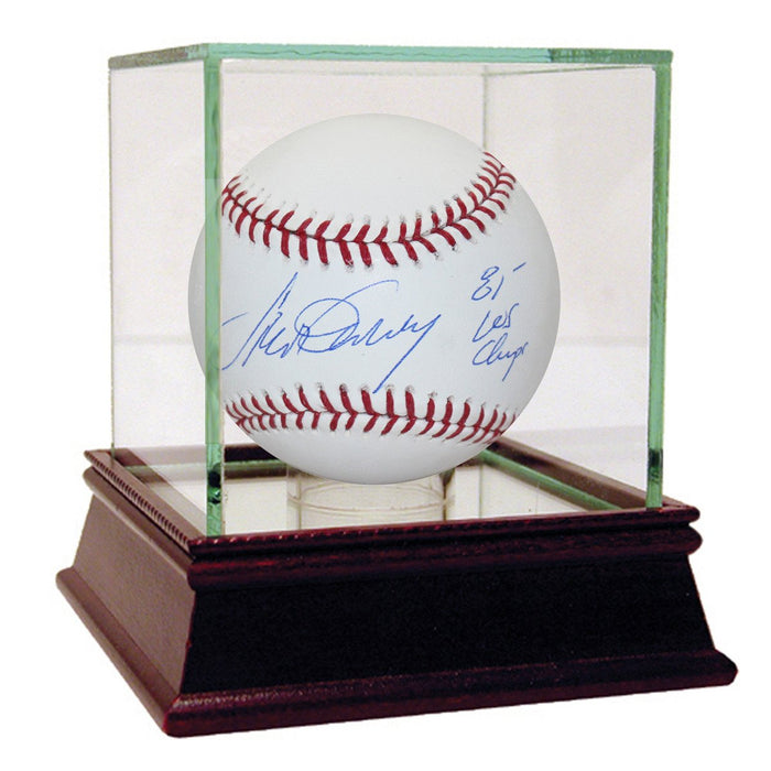 Steve Garvey Signed MLB Baseball w 81 WS Champs insc