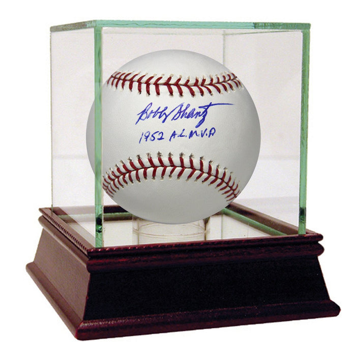 Bobby Shantz Signed MLB Baseball w 1952 AL MVP Insc