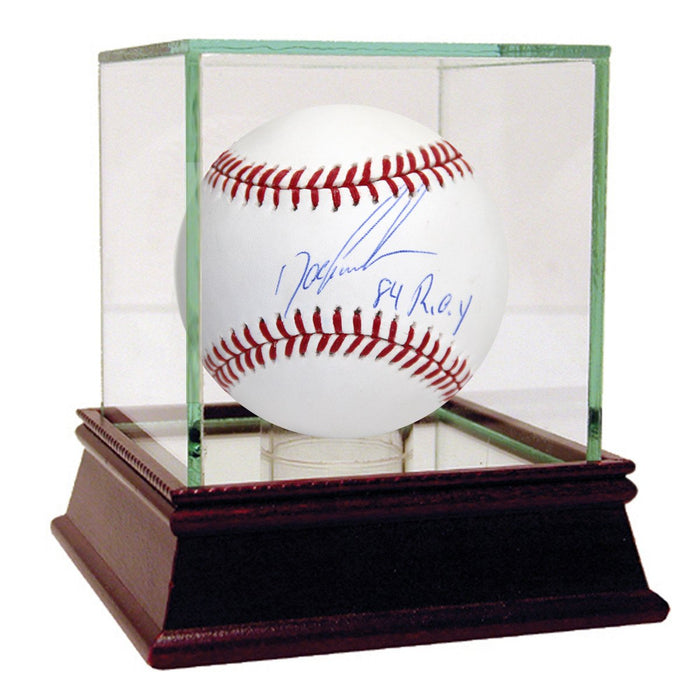 Dwight Gooden & Darryl Strawberry Dual Signed MLB Baseball w 84 ROY Insc. by Dwight Gooden & 83 ROY Insc. by Darryl Strawberry