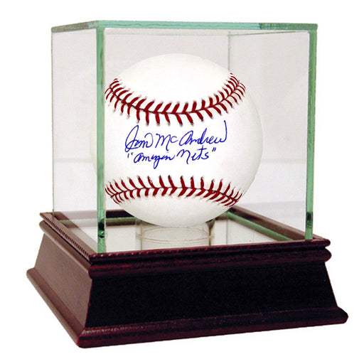 Jim McAndrew Signed MLB Baseball wAmazing Mets Insc